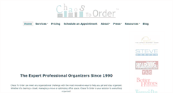 Desktop Screenshot of chaostoorder.com